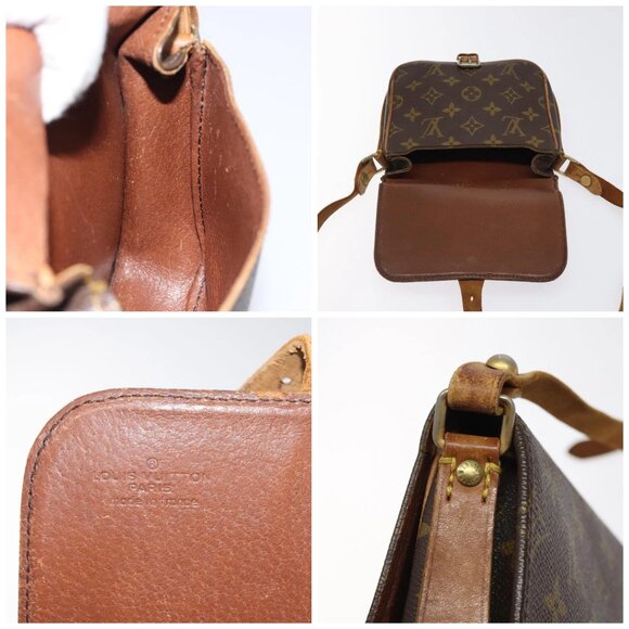 LOUIS VUITTON Monogram Cartouchiere PM Shoulder Bag Vintage - Picture 14 of 15